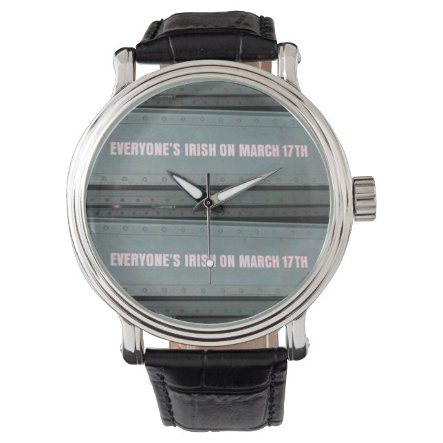 みんなアイルランド… 腕時計 (正面)