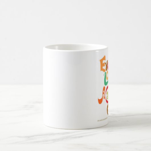 みんなカリフォルニアの女の子が好き コーヒーマグカップ (中央)