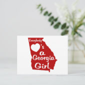 みんなジョージアの女の子が好き ポストカード (スタンド正面)
