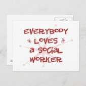 みんなソーシャルワーカーが好き ポストカード (正面/裏面)