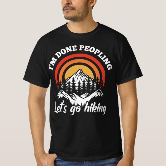 みんなハイキングに行こうぜ Tシャツ (正面)