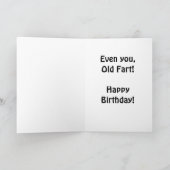 みんなハートで若いのにオールド・ファルト!カード カード (内部)