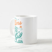 みんなラコーンに刺激される - 面白いデザイン コーヒーマグカップ (正面左)