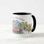 「みんなローレルを立ち上げてホラーを!」 マグカップ (正面右)