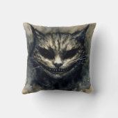 みんな不機嫌の猫が微笑む クッション (裏面)