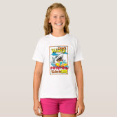 みんな大丈夫だって心配するな！サメと女 Tシャツ (正面フル)