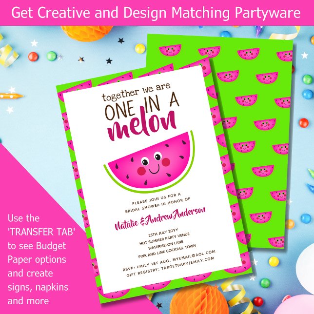 みんな大好き！サマーおもしろいメロンブライダルシャワー (クリエイターアップロード済み)