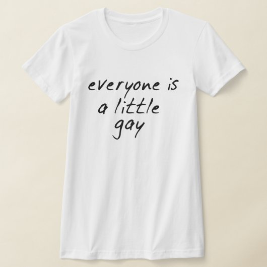 みんな小ゲイ! Tシャツ (レイダウン)