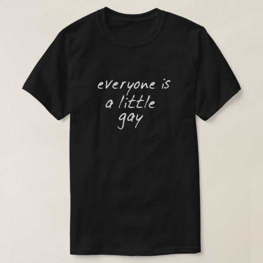 みんな小ゲイ! Tシャツ (デザイン正面)