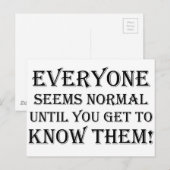 みんな普通に… ポストカード (正面/裏面)