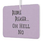 「みんな楽しんで…Oh Hell No」のフレーズおもしろい カーエアーフレッシュナー (左)