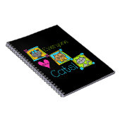 みんな猫が大好き ノートブック (右側)