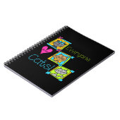 みんな猫が大好き ノートブック (左側)