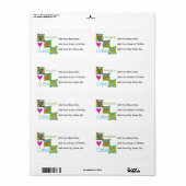 みんな猫が大好き ラベル (フルシート)