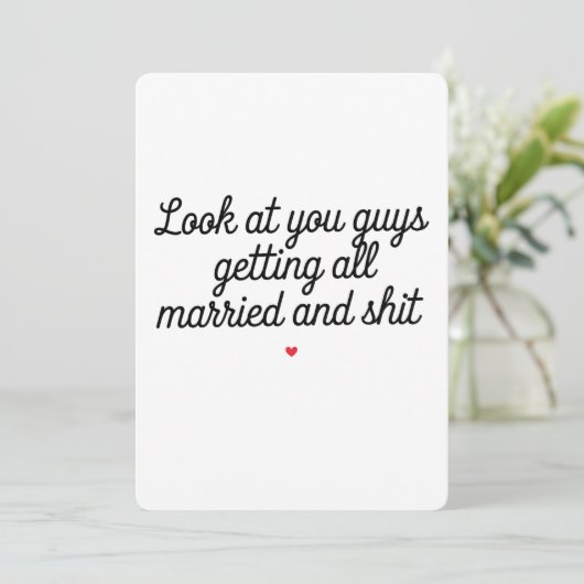 みんな結婚して面白くなってるね 招待状 (スタンド正面)