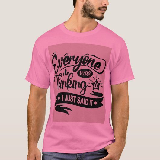 みんな考えのIt Tee Tシャツ (正面)