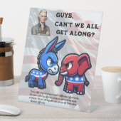 みんな選挙に賛成できない 台座サイン (インサイチュ)