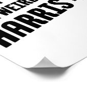 みんな風変わり投票！ハリス47 1 ポスター (角)