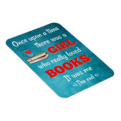 むかしむかし一人の娘が本を愛した マグネット (右側)