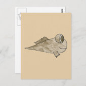 むかつお魚 ポストカード (正面/裏面)