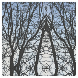 むき出しの枝 ファブリック