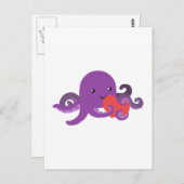 むしゃむしゃな抱擁 ポストカード (正面/裏面)