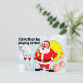 むしろおもしろいネットボー遊ル・クリスマス ポストカード (スタンド正面)