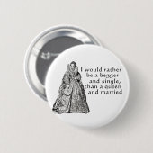 むしろこじきがあって下さい 缶バッジ (正面&裏面)