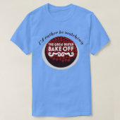 むしろイギリスの焼き素晴らし払いを見ている Tシャツ (デザイン正面)