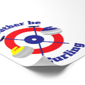 むしろカールしている ポスター (角)