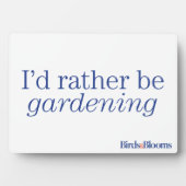 むしろガーデニングである フォトプラーク (正面)