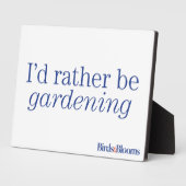 むしろガーデニングである フォトプラーク (側面)