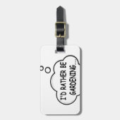 むしろガーデニングを好む ラゲッジタグ (正面縦)