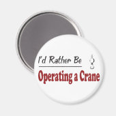 むしろクレーンを運転している マグネット (正面/裏面)