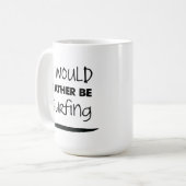 むしろコーヒー・マグをサーフしています コーヒーマグカップ (正面左)