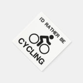 むしろサイクリング スタンダードカクテルナプキン (角)