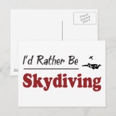 むしろスカイダイビングである ポストカード (正面/裏面)