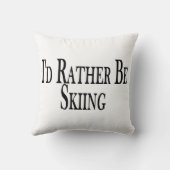 むしろスキーをしています クッション (裏面)