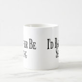 むしろスキーをしています コーヒーマグカップ (中央)