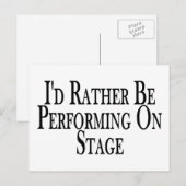 むしろステージ ポストカード (正面/裏面)