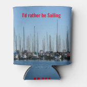 むしろセーリングセーリングセーリングボートの写真 缶クーラー (正面)