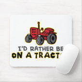 むしろトラクターに乗っている マウスパッド (マウス)