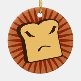 むしろトースト怒ー セラミックオーナメント