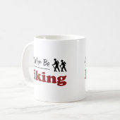 むしろハイキングしています コーヒーマグカップ (正面左)