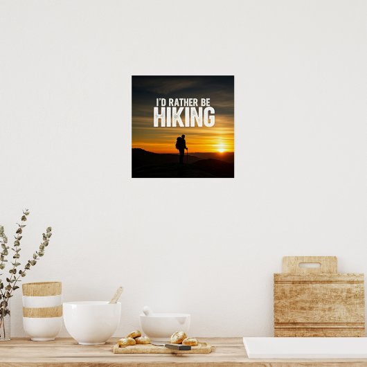 むしろハイキングだ ポスター (キッチン)