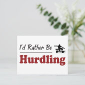 むしろハードルしている ポストカード (スタンド正面)