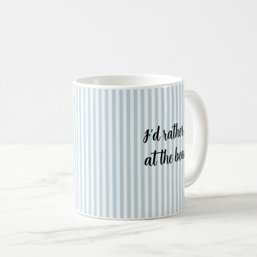 むしろビーチのマグカップ航海のに行く コーヒーマグカップ (正面右)