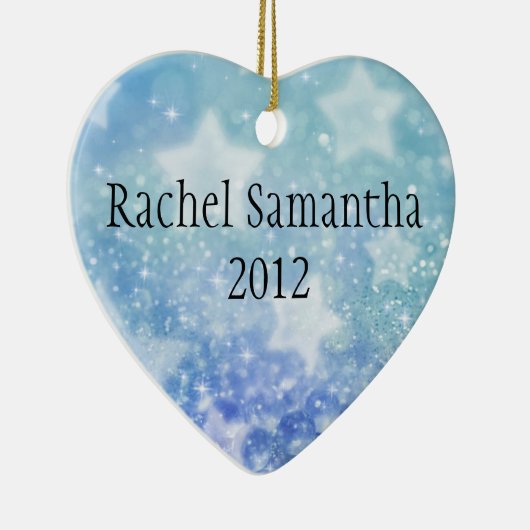 むしろフィギュアスケートのオーナメント、ハートが、加えます名前をあって下さい セラミックオーナメント (右)