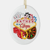 むしろベガスカジノギャンブラー賭博 セラミックオーナメント (右)