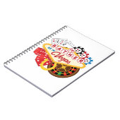 むしろベガスカジノギャンブラー賭博 ノートブック (左側)